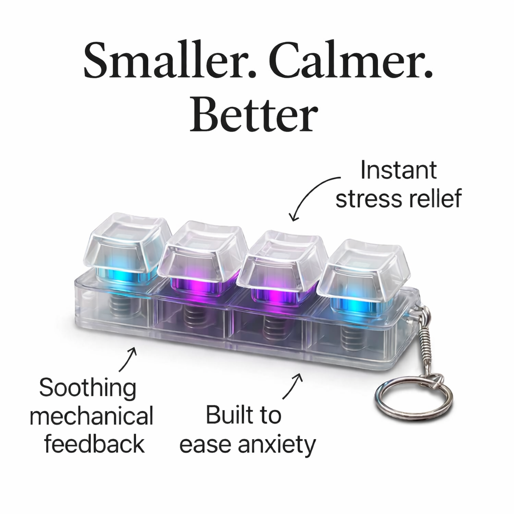 NeuroKeys: smaller, calmer, better